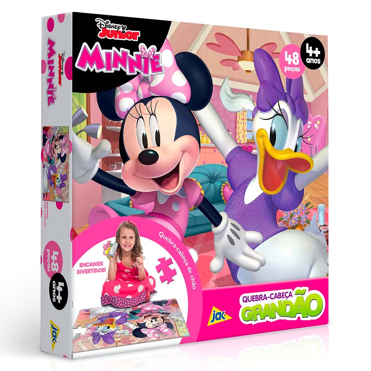 Jogo de Dominó Infantil - Disney Junior - Mickey - 28 Peças - Toyster