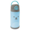 Garrafa Térmica Infantil Canudo Parede Dupla Inox Gumy Azul 400ml - Buba - Image 2
