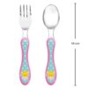Kit Infantil Talheres Colher e Garfo Girafinha - Buba - Image 3