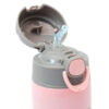 Garrafa Térmica Infantil Canudo Parede Dupla Inox Gumy Rosa 400ml - Buba - Image 4