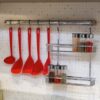 Barra de Cozinha 80cm Suporte para Utensilios Aço Inox - Brinox - Image 5