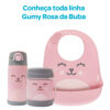 Garrafa Térmica Infantil Canudo Parede Dupla Inox Gumy Rosa 400ml - Buba - Image 7
