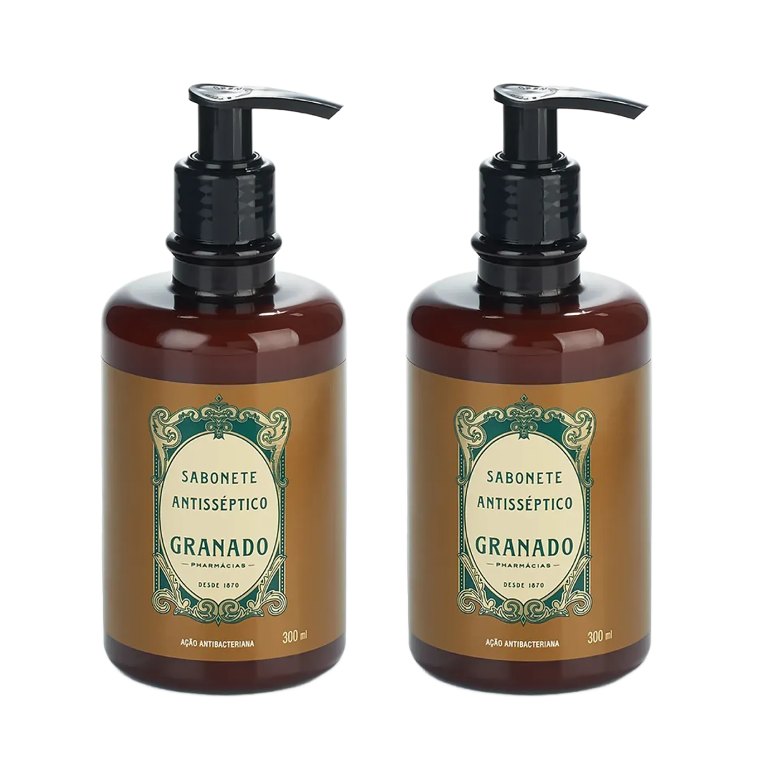 Kit - 2 Sabonetes Líquidos Antisséptico Tradicional 300ml - Granado